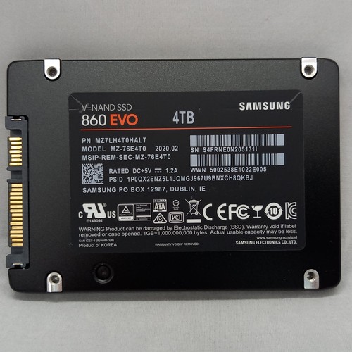 Samsung 860 evo 4tb - 860,