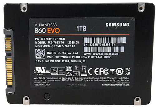 Samsung 860 evo 76e1t0 tb - 860,